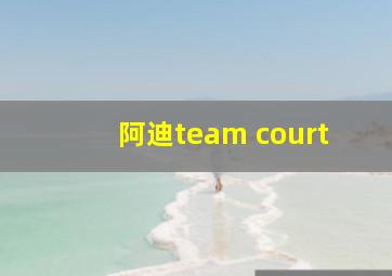 阿迪team court